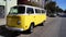 SAN FRANCISCO, USA - OCTOBER 5th, 2014: A 1968 Vintage Volkswagen Bus in the streets of SFO California