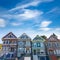 San Francisco Victorian houses in Haight Ashbury California