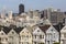 San Francisco Victorians and Skyline