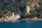 San Fruttuoso Abbey and Andrea Doria Tower - Liguria Italy