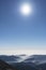 San Gabriel Mountains Cloud Filled Canyons