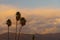 San Gabriel Mountains Windy Cloudscape