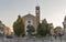 San Gaudenzo Church facade in Rimini, Italy.