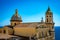 San Gennaro church with rounded roof in Vettica Maggiore Praiano, Italy