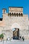 San Gimignano, Italy : Porta San Giovanni, medieval entrance to the city