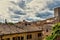 San Gimignano Rooftops with Epic Sky