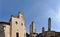 San Gimignano square panorama