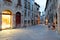 SAN GIMIGNANO, TUSCANY, ITALY, 20 JULY, 2020: Medieval architecture of San Gimignano, Tuscany, Italy.