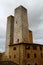 San Gimignano twin tower-Tuscany, Italy