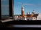 San Giorgio Maggiore Church: View from a window, Venice, Italy