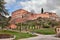 San Giovanni d`Asso, Montalcino, Siena, Tuscany, Italy: the medieval castle of the ancient village