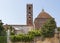 San Giovanni tower and Reparata Church in Lucca, Italy.