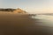 San Gregorio Beach at Sunset