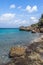 San Juan Beach and rocks