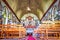 San Juan, Chiloe Island, Chile - Inside the Wooden Jesuit Church in San Juan