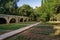 San Juan de la Cruz Aqueduct at Carmen de los Martires Gardens - Granada, Andalusia, Spain