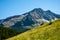 San Juan Mountain Range Slope Summer Mountainscape