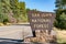 San Juan National Forest Sign