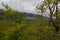 San Lorenzo del Escorial, Madrid, Spain, May 7, 2019, View from Felipe II Chair