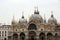 San Marco Cathedral in cloudy weather.