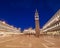 San Marco square at night. Venice travel