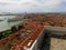 San Marco square, Venice panoramic town view. Italy