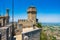 San Marino, Fratta, the second of three peaks which overlooks the city