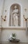 San Marino Republic, San Marino - October 2, 2023: Interior of Chapel of Santa Barabara