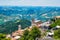 San Marino, UNESCO World Heritage, on the highest of Monte Titano`s summits