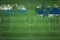 San Marino vs Finland Soccer Match, national colors, national flags, soccer field, football game, Copy space