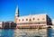 San Marko square in Venice as seen from the lagoon