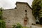 San Martin church facade, Arnad, Italy