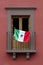 San Miguel Balcony and Flag