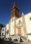 San Miguel church in Jerez de los Caballeros, a famous and monumental town of Badajoz province in Extremadura, Spain