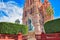 San Miguel de Allende, Landmark Parroquia De San Miguel Arcangel cathedral in historic city center