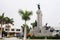 San Miguel de Piura, Piura Peru View of the monument to the hero Miguel Grau in the center of the city