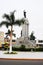 San Miguel de Piura, Piura Peru View of the monument to the hero Miguel Grau in the center of the city