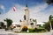 San Miguel de Piura, Piura Peru - View of the monument to the hero Miguel Grau in the center of the city