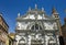 San Moise Church facade in Venice