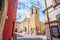 San Nicola church in old town of Atri, medieval pearl near Teramo Abruzzo Italy