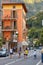San Pellegrino Terme, Italy - August 18, 2017: Urban residents on a city street walking.