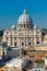 San Peter square, Rome, Italy.