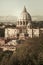 San Pietro (St. Peter), Vatican City. Aerial view. Rome, Italy.