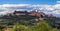 SAN QUIRICO, TUSCANY/ITALY - View of San Quirico in Tuscany on M