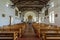 San Rafael, California - September 24, 2018: Interiors of Mission San Rafael Arcangel.