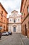 San Raimondo al Refugio is a Baroque style, Roman Catholic church located in the Terzo of Camollia of Siena, Tuscany, Italy