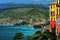 San Rocco di Camogli seascape in Paradiso Gulf panorama, Liguria