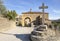 San Roque Hermitage in Mirambel town, province of Teruel, Aragon, Spain