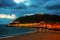 San Sebastian beach daybreak