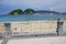 SAN SEBASTIAN, SPAIN - JULY 24, 2018: Playa la Concha seen from the Concha promenade - Kontxa Pasealekua in basque.